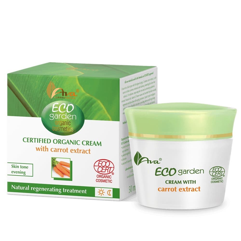 Eco Garden, krem z ekstraktem z marchwi