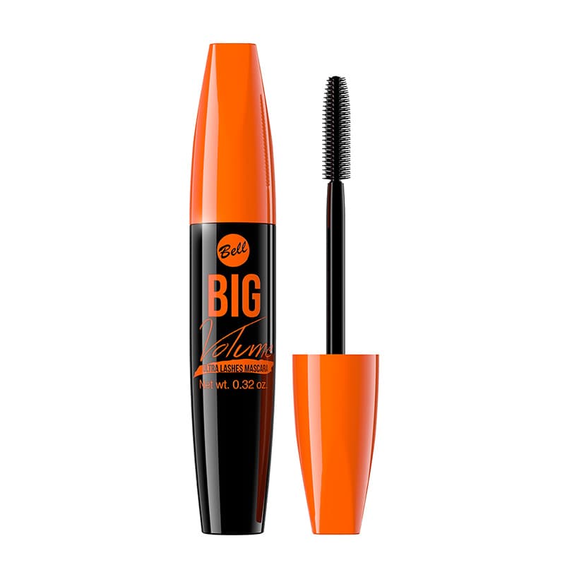 Big Volume Ultra Lashes, mascara do rzęs intensywnie zwiększająca objętość, 01