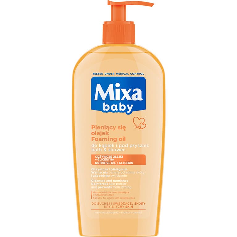 Baby olejek pod prysznic Foaming Oil Bath & Shower
