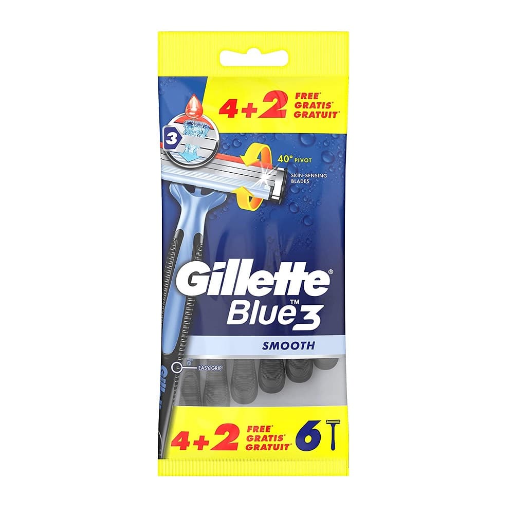Blue 3 Smooth jednorazowe maszynki do golenia dla mężczyzn