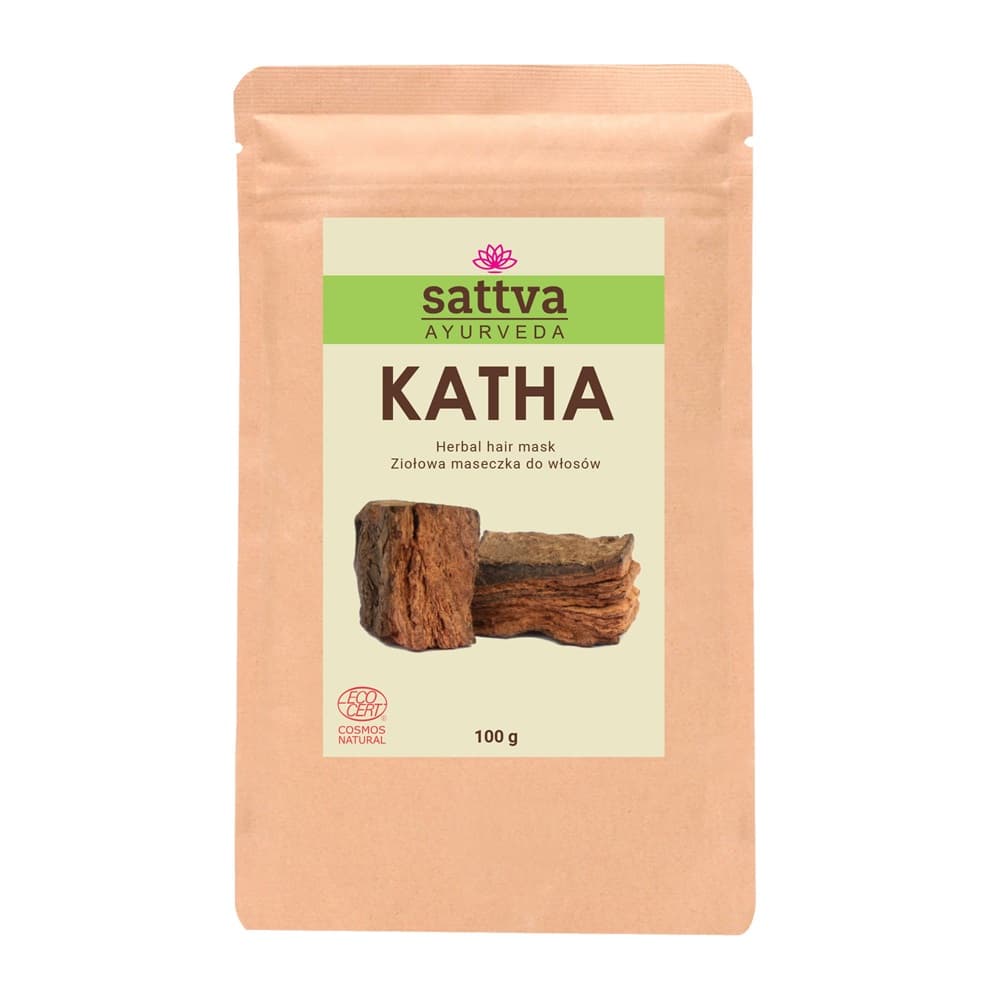 Sattva Herbal Hair Mask ziołowa maseczka do włosów Katha
