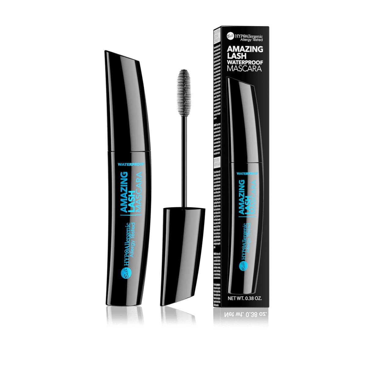 HYPOAllergenic - Amazing Lash Waterproof Mascara - Wodoodporny tusz do rzęs - 01 Extreme Black -