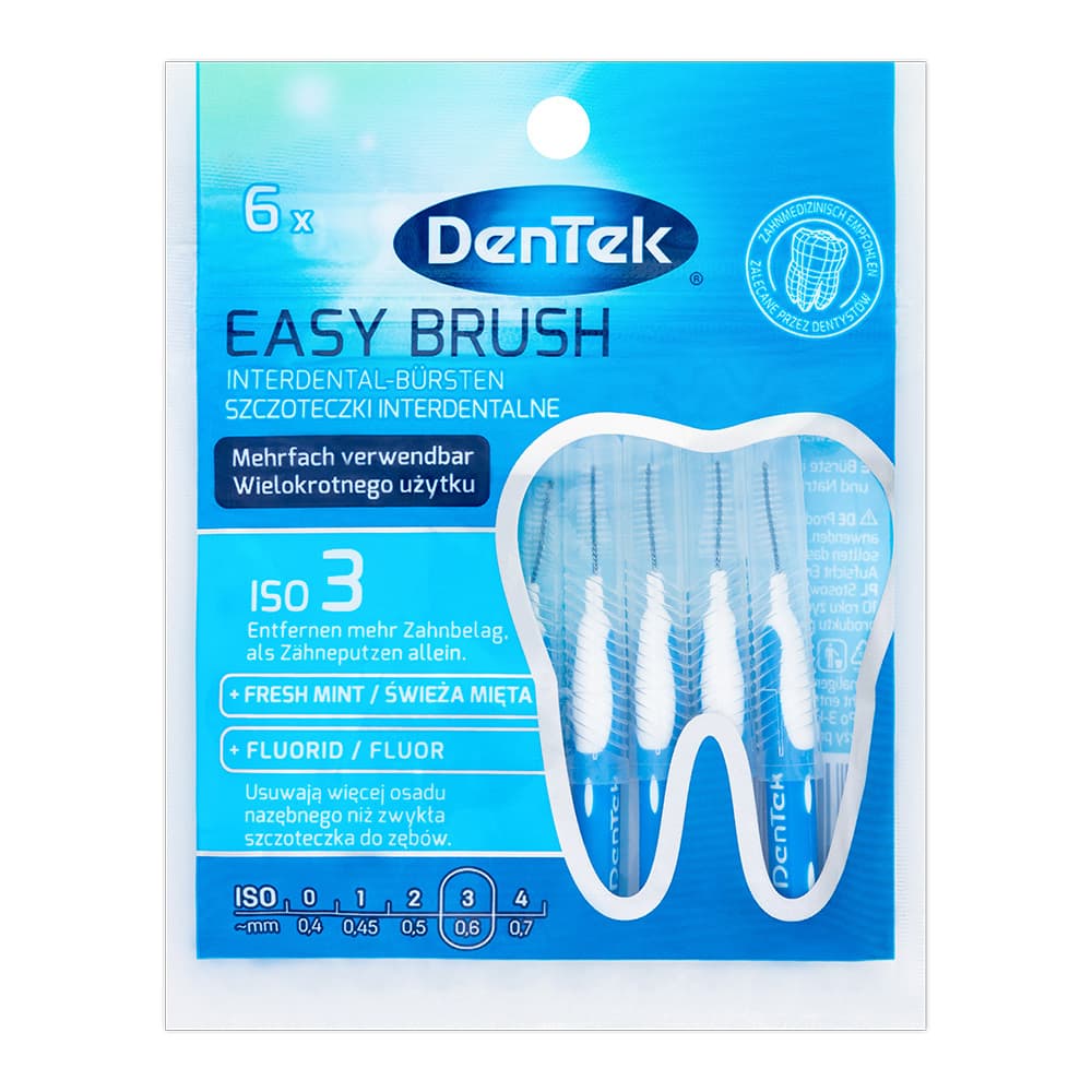 szczoteczki międzyzębowe EasyBrush, rozm. 3