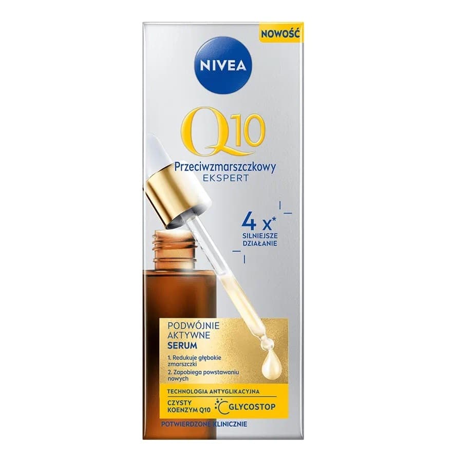 Q10 Przeciwzmarszczkowy Ekspert Podwójnie Aktywne Serum do Twarzy