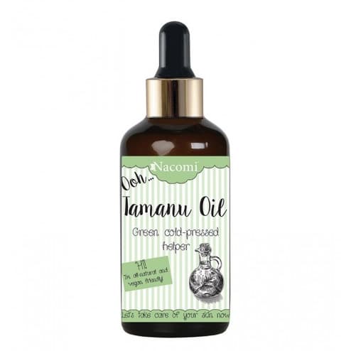 Olej Tamanu naturalny kosmetyczny z pipetą do ciała, twarzy