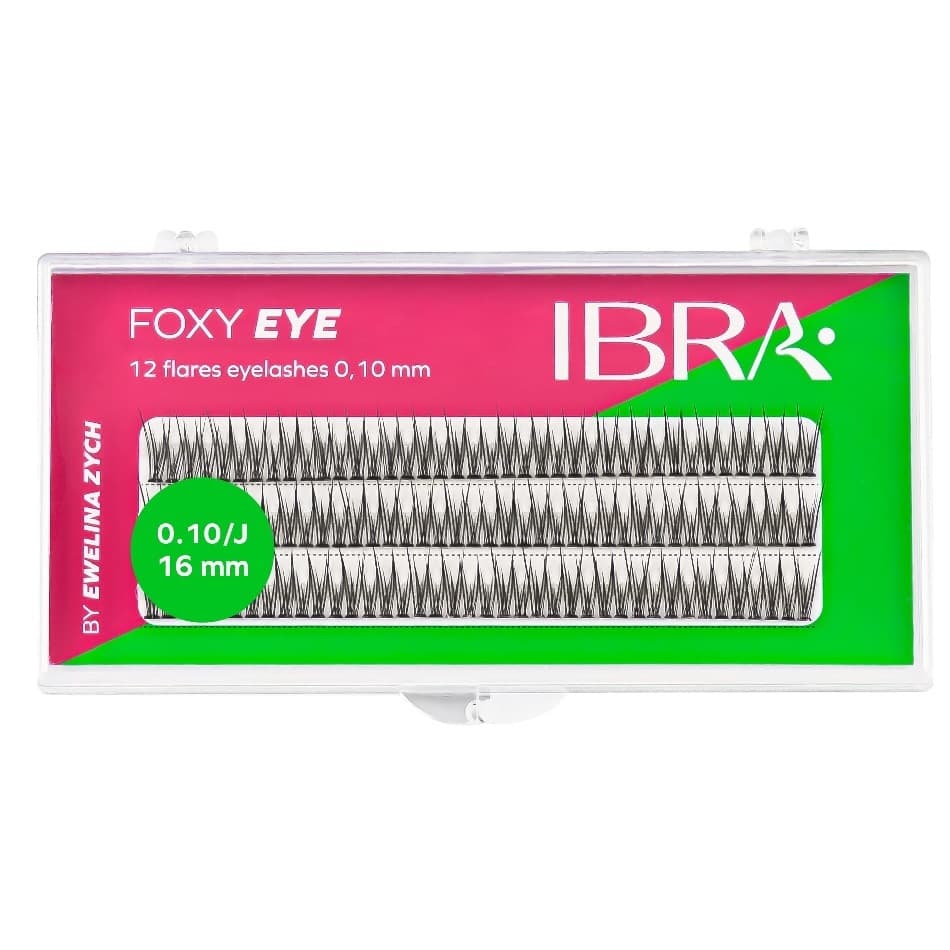 Ibra Foxy Eye kępki rzęs 16mm
