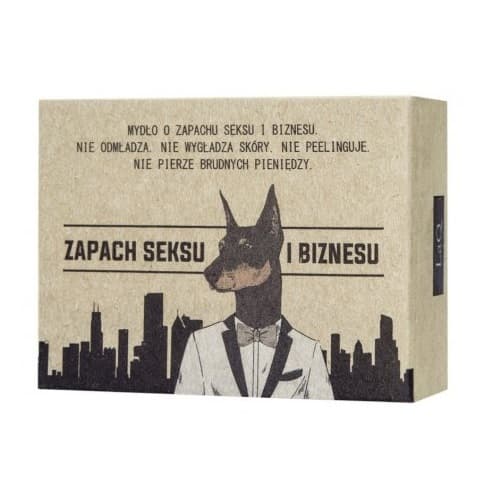 Wegańskie mydło dla mężczyzn - Doberman -