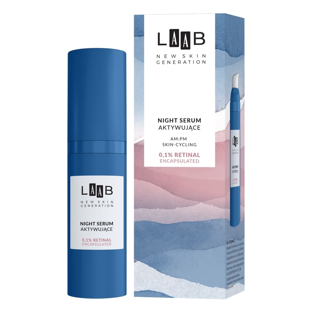 LAAB - AM:PM SKIN-CYCLING - Night Serum - Serum do twarzy z retinolem na noc -