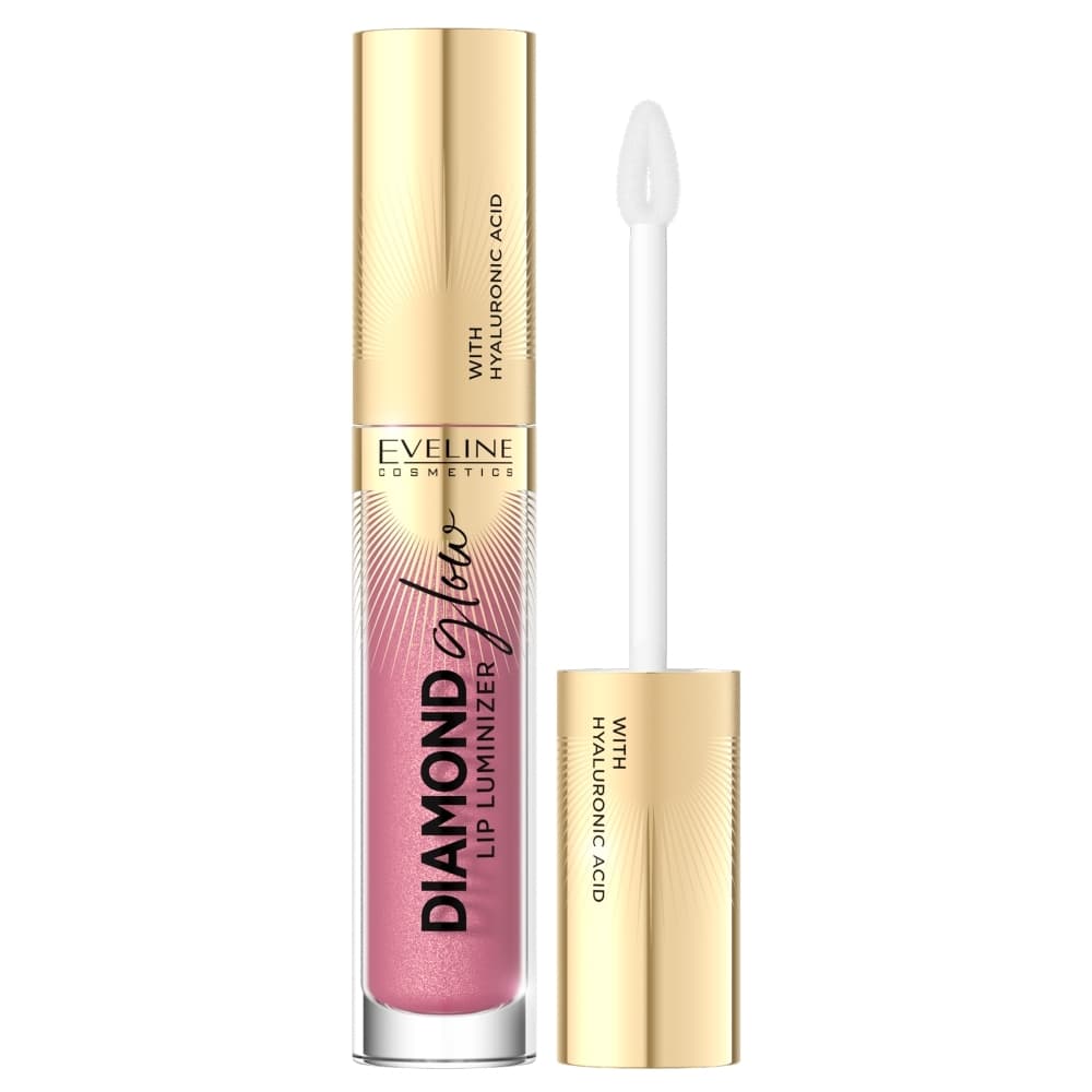 Eveline Diamond Glow Lip Luminizer, błyszczyk z kwasem hialuronowym, 05