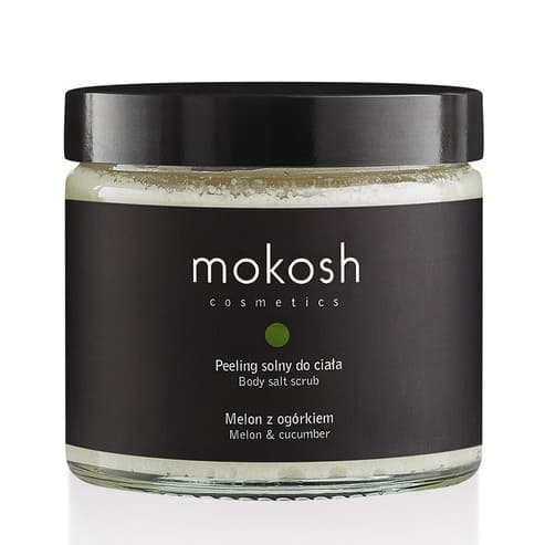 peeling solny do ciała, melon z ogórkiem