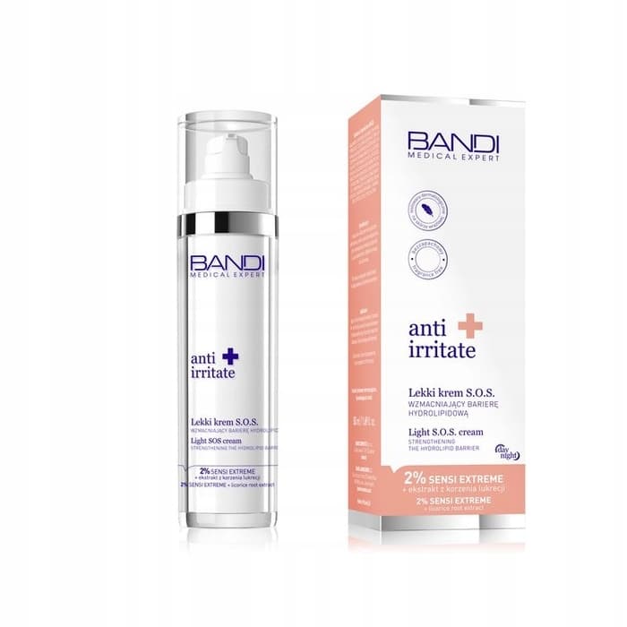 Medical Expert anti irritate, lekki krem do twarzy S.O.S. wzmacniający barierę hydrolipidową
