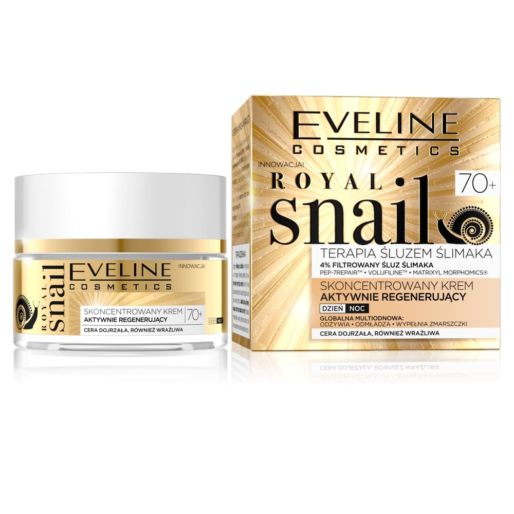 ROYAL SNAIL 70+ Krem do twarzy aktywnie regenerujący