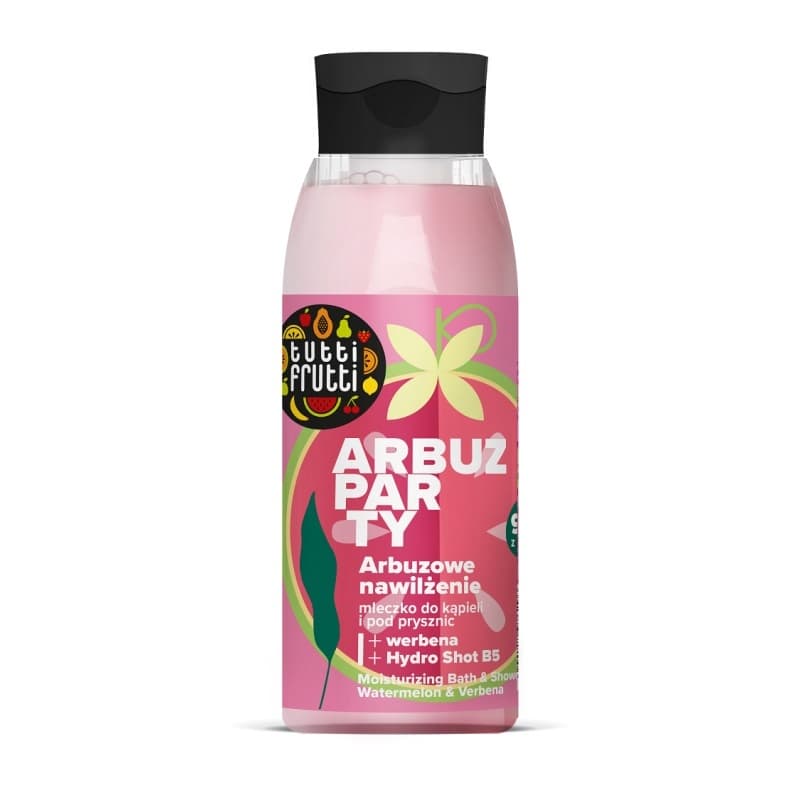 Farmona Tutti Frutti, mleczko do kąpieli i pod prysznic, arbuz nawilżający