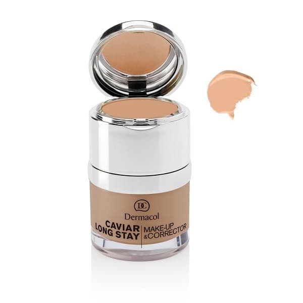 Caviar Long Stay Make-Up & Corrector podkład do twarzy z korektorem 01 Pale