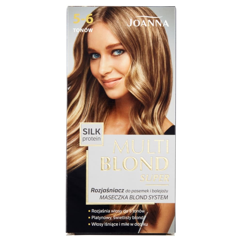 Multi Blond Super Rozjaśniacz do pasemek i balejażu 5-6 tonów