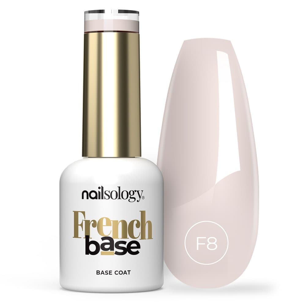 Nailsology French Base kolorowa baza hybrydowa F8 Rassjelly