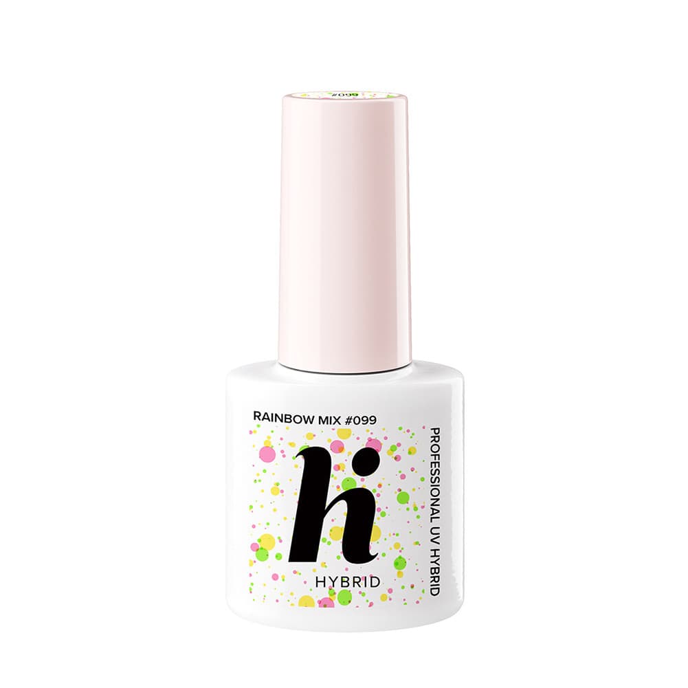 hybrid, lakier hybrydowy,, #099 Rainbow Mix