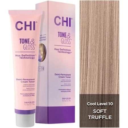 Tone & Gloss, toner do włosów, Soft Truffle