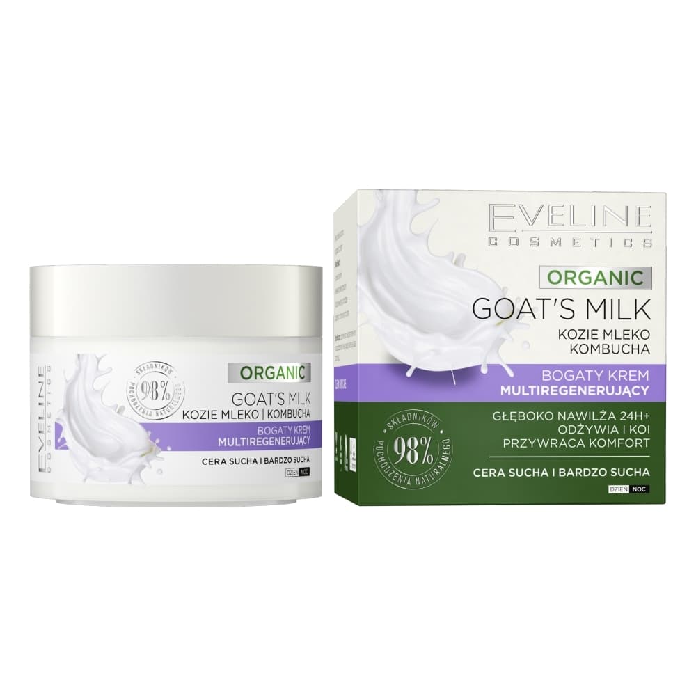 Organic Goat's Milk bogaty krem multiregenerujący