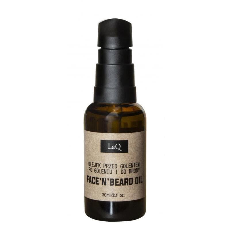 FACE 'N' BEARD OIL - Olejek po goleniu i do brody - Dzikus z lasu -