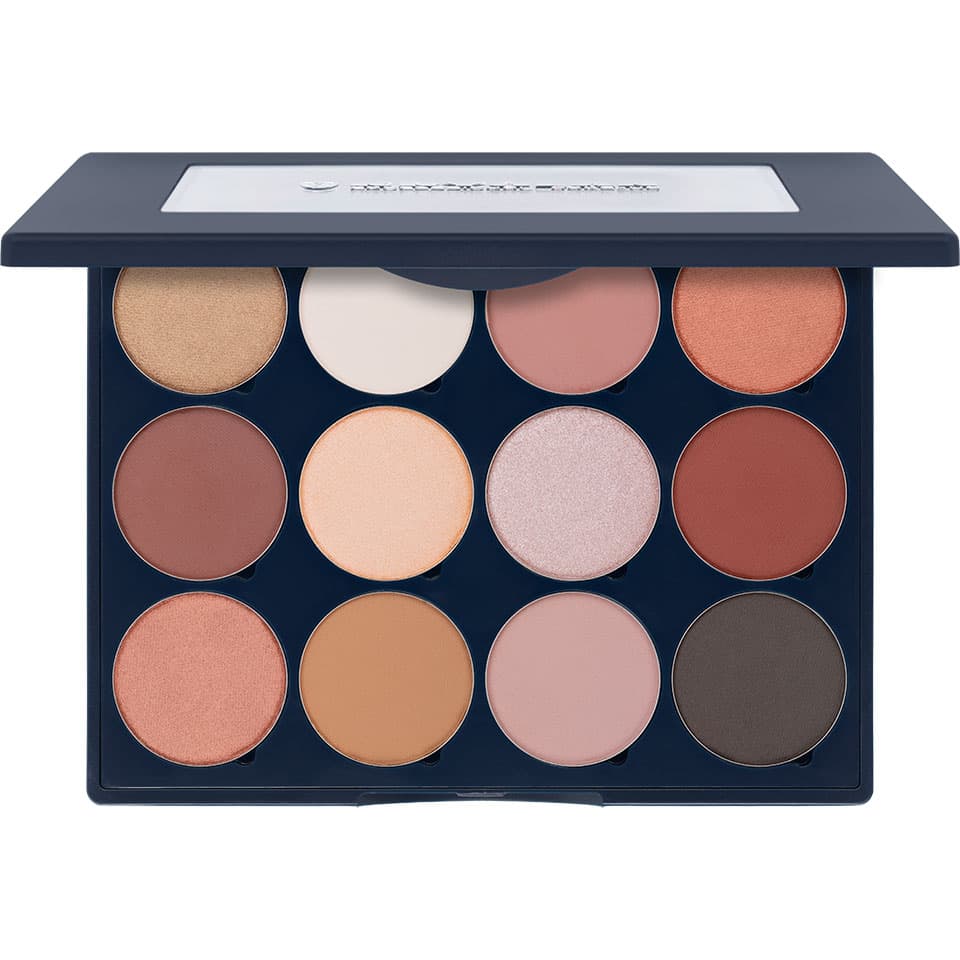 Velvet Vision Eye Shadow Palette, paleta cieni, 12 kolorów