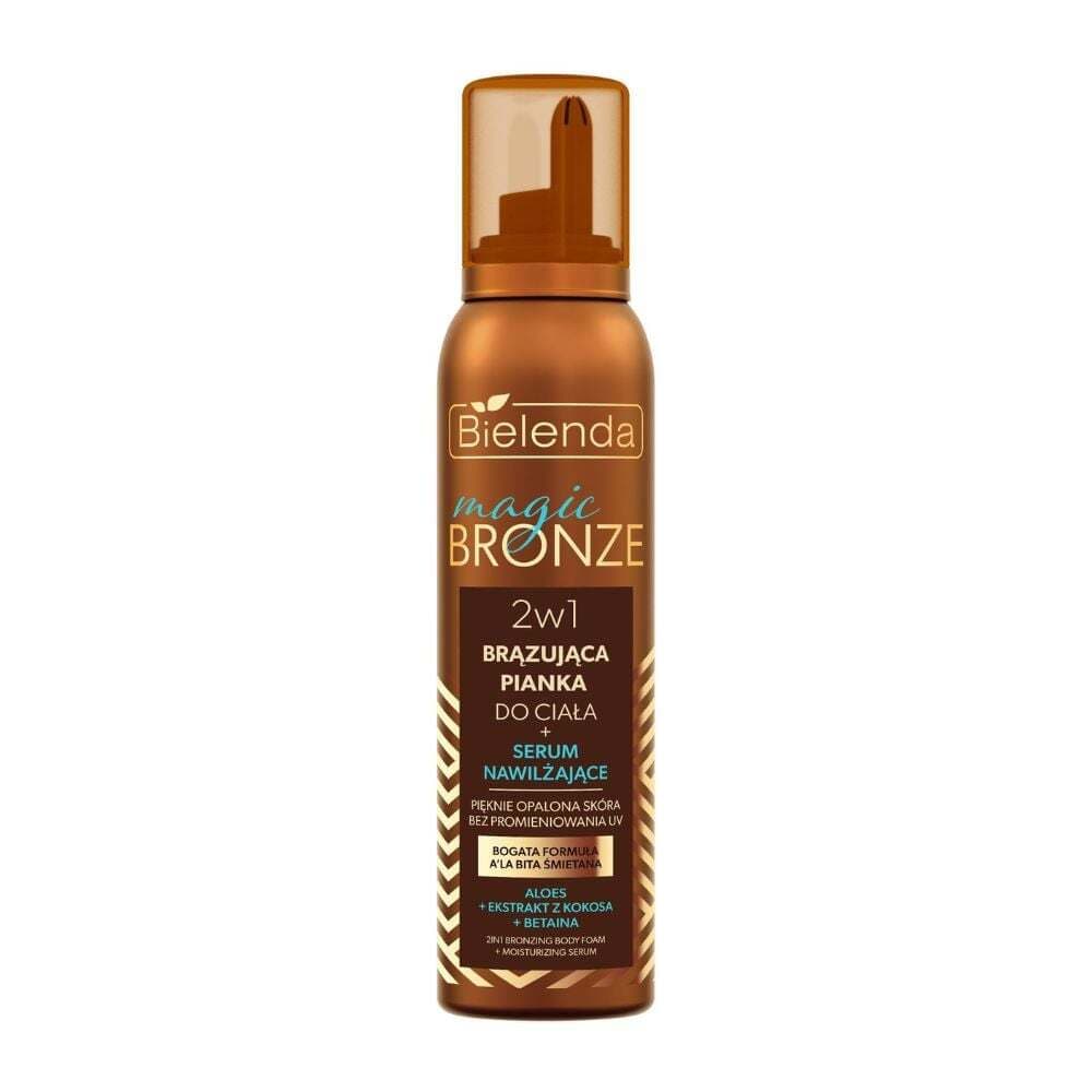 Magic Bronze 2w1 Brązująca Pianka Ciała Serum Nawilżające