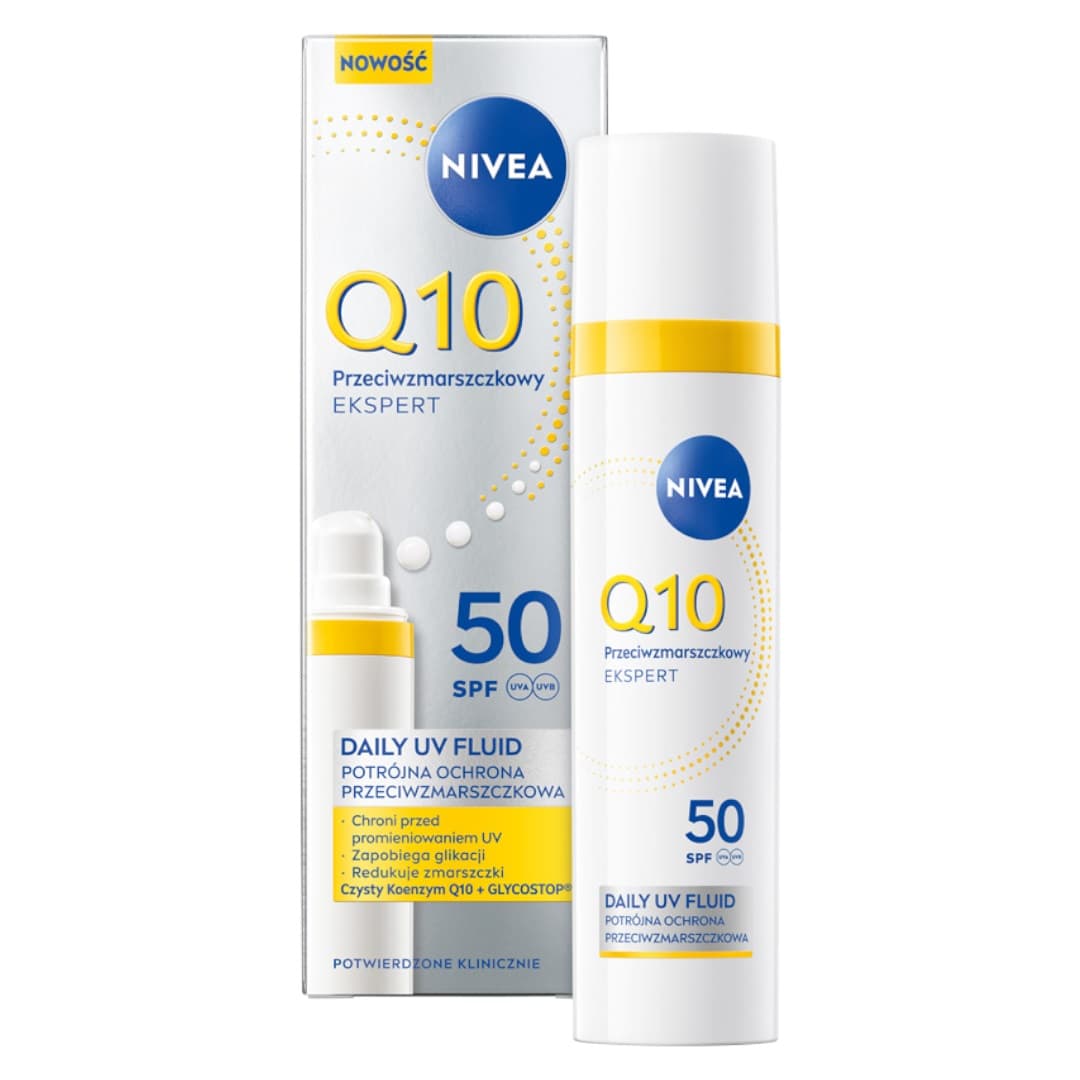 Q10 Przeciwzmarszczkowy Ekspert daily UV fluid SPF50