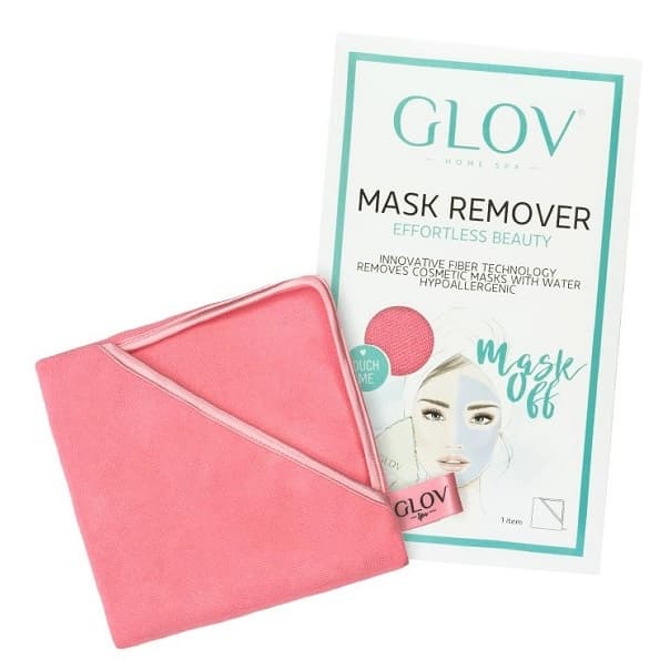 Mask Remover rękawiczka do zmywania masek kosmetycznych Pink