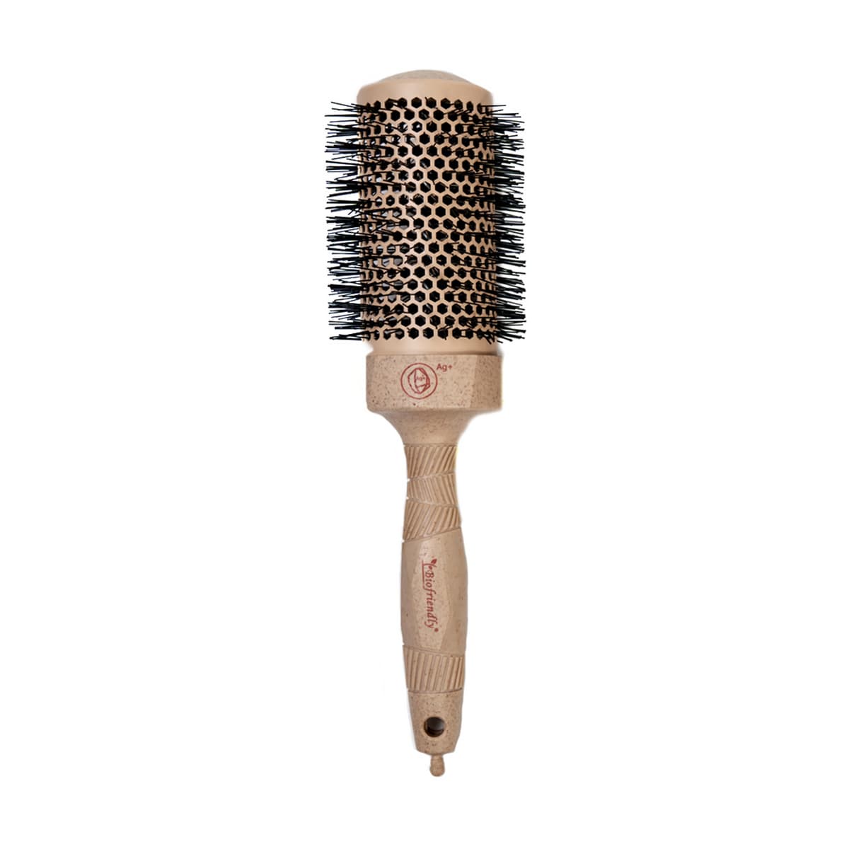 szczotka do włosów okrągła 53mm, nylon, ref.1503003