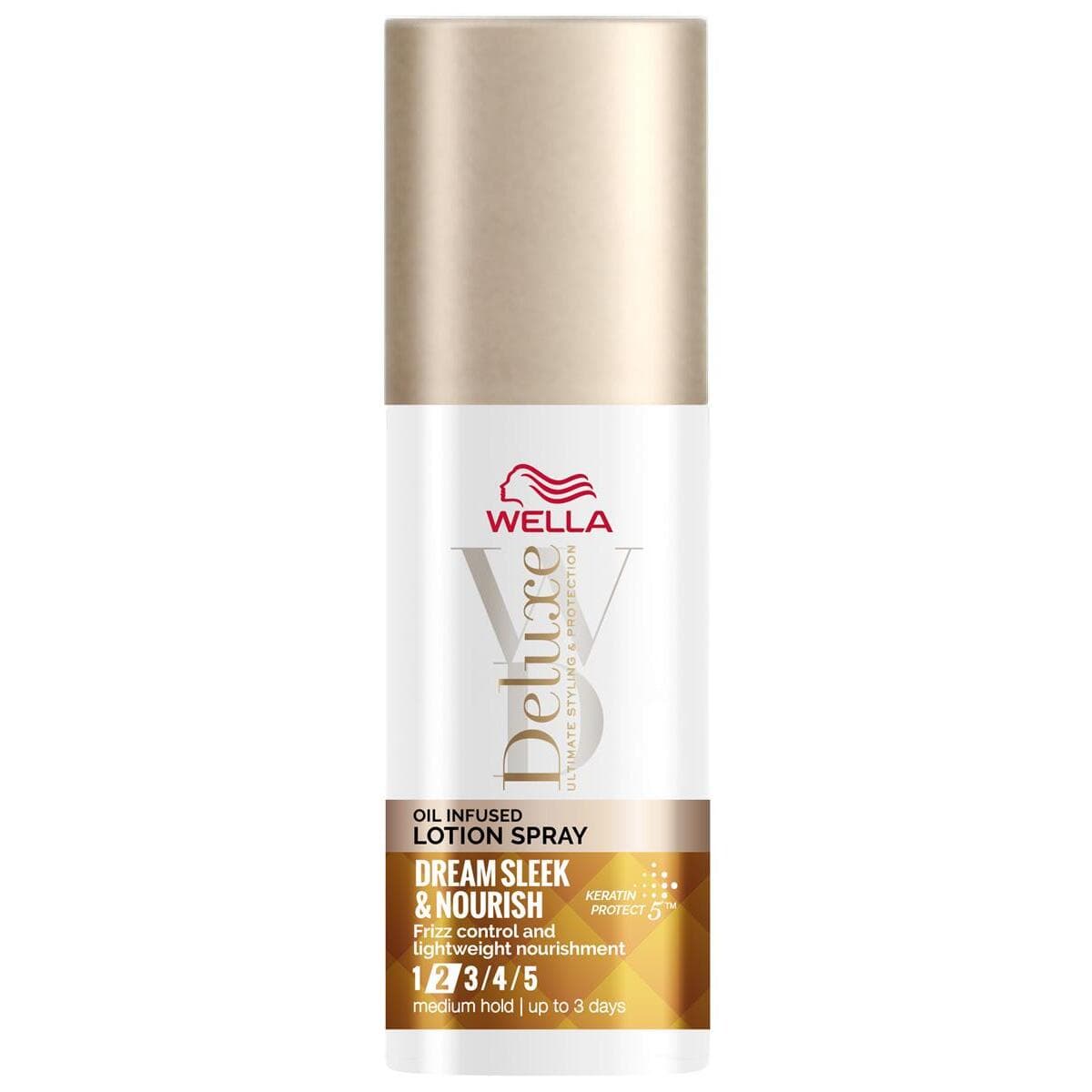 Deluxe - Dream Sleek & Nourish Oli Infused Lotion Spray - Nawilżający lotion do włosów cienkich i normalnych -