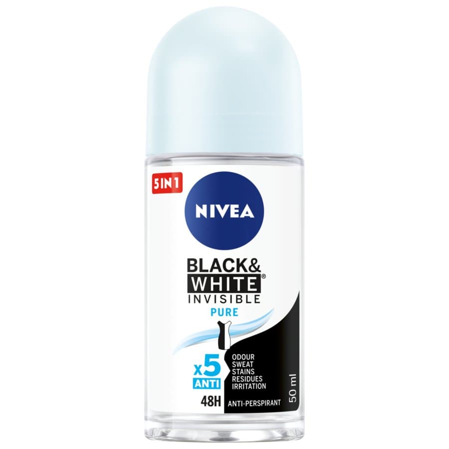 Black White Invisible Pure 72H Antyperspirant w Kulce Damski
