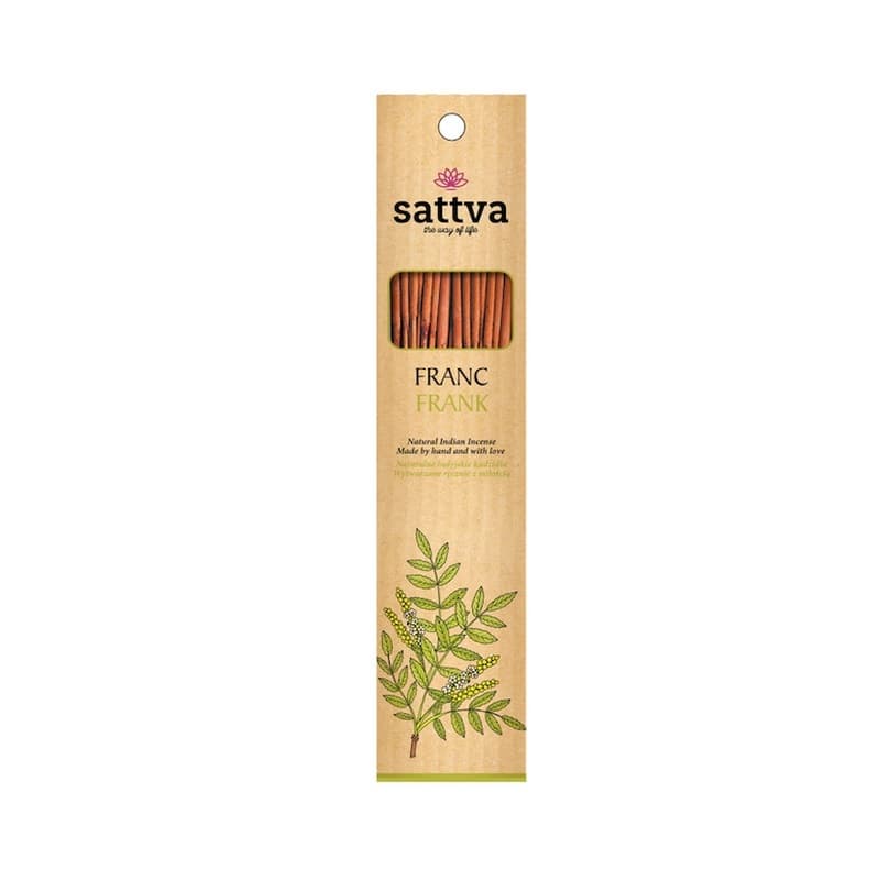 Sattva Natural Indian Incense naturalne indyjskie kadzidełko Frank
