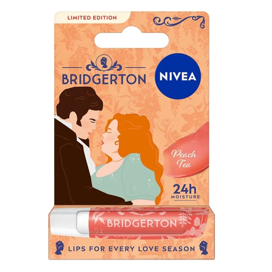 Bridgerton Edition Pielęgnująca pomadka do ust, Peach Tea