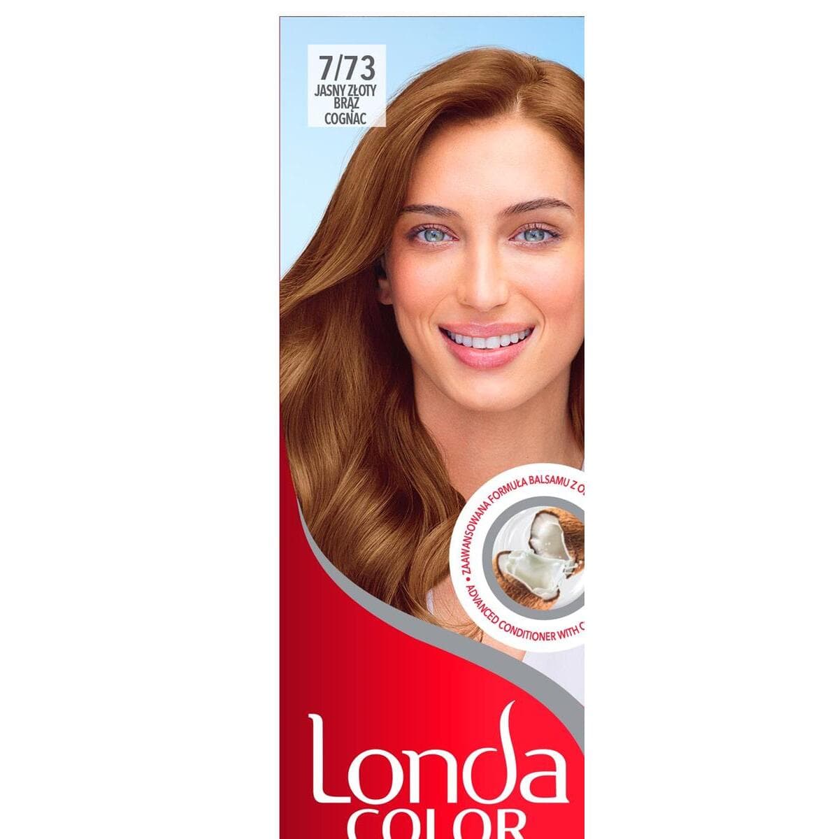 COLOR - PERMANENT COLOR CREME - Farba do trwałej koloryzacji włosów - 7/73 JASNY ZŁOTY BRĄZ
