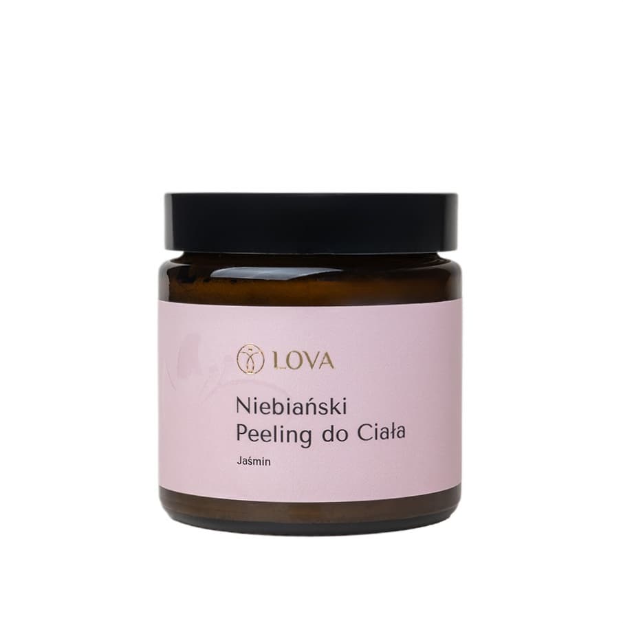 Niebiański peeling do ciała, jaśmin