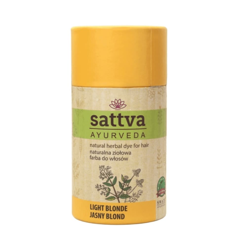 Sattva Naturalna ziołowa henna do włosów Light Blonde