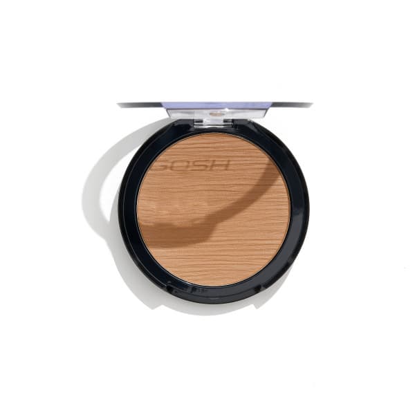 GOSH, Bronzing Powder, Puder brązujący prasowany, 02 Natural Glow