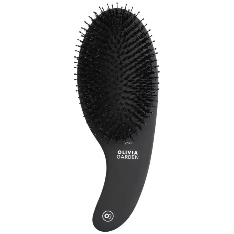 Expert Care Curve, szczotka do rozczesywania, Boar&Nylon Bristles Matt Black