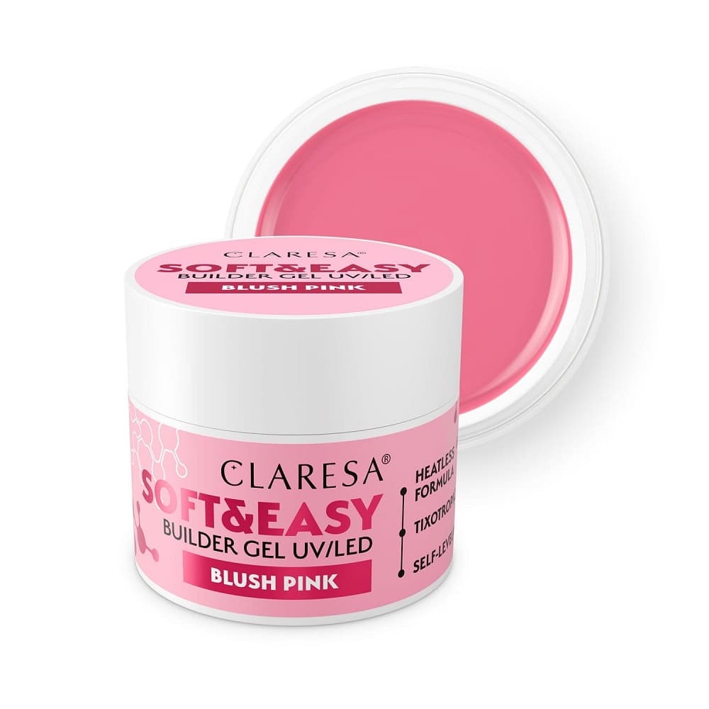 Soft Easy Builder Gel Żel Budujący Blush Pink Subtelny Różowy