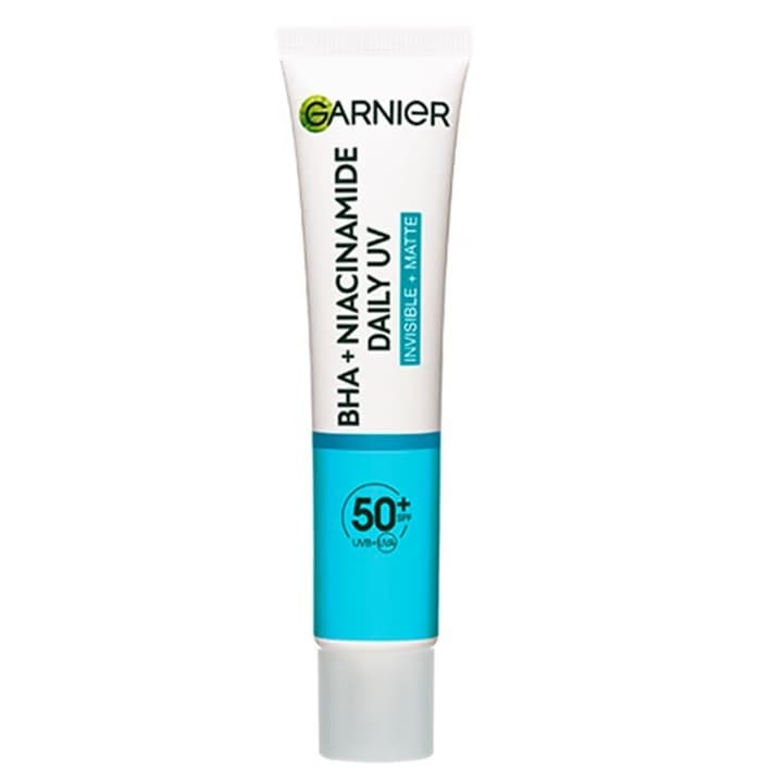 Skin Naturals BHA+Niacynamide Fluid przeciw niedoskonałościom SPF50 - Niewidoczne matowe wykończenie