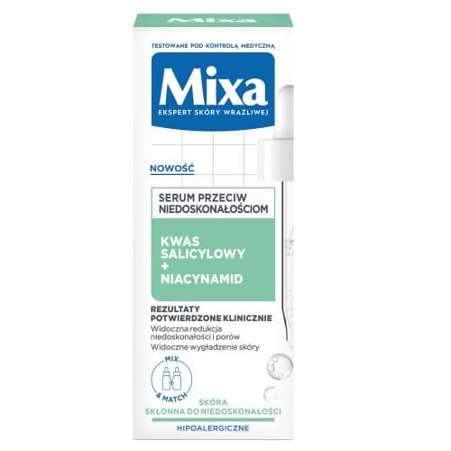 Serum przeciw niedoskonałościom - Kwas salicylowy+Niacynamid