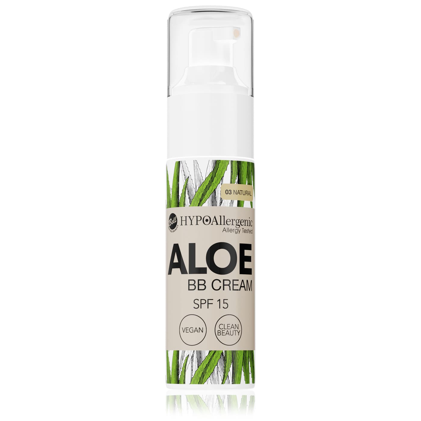HYPO Aloe BB Cream SPF 15, krem koloryzujący do twarzy, 03