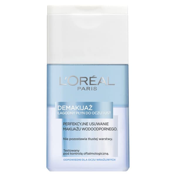 Loreal Delikatny Dwufazowy Płyn Do Demakijażu Oczu Ust Skóra Wrażliwa