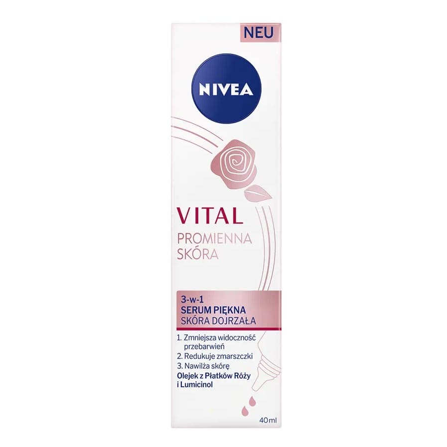 Vital Promienna Skóra serum 3w1 do skóry dojrzałej