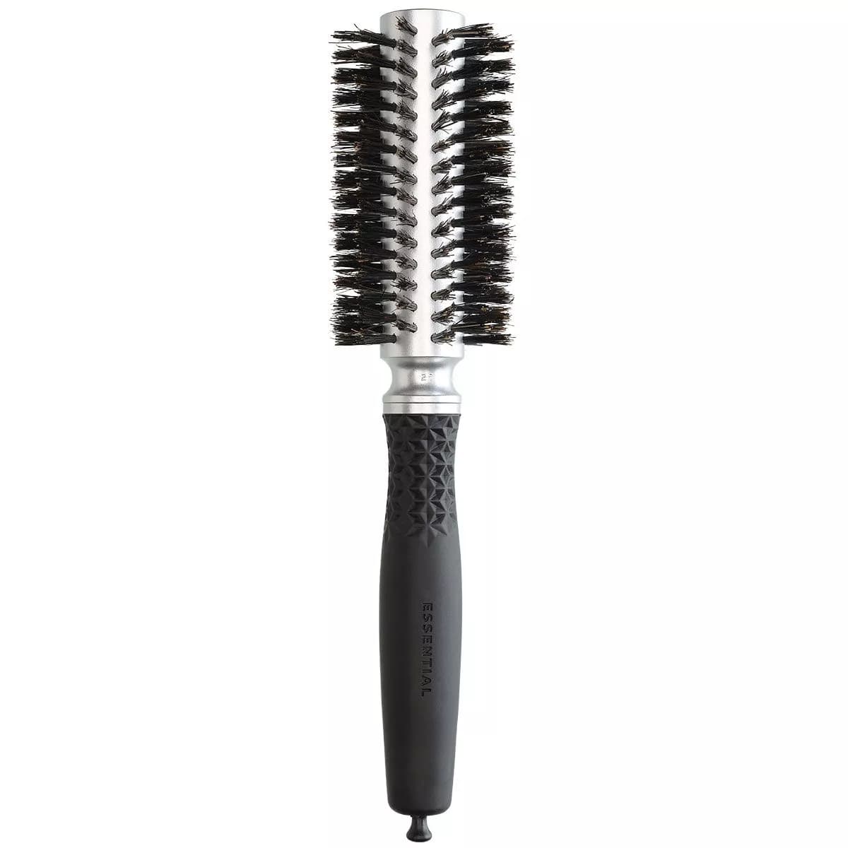 Essential Blowout Soft, szczotka do włosów, Double Bristles Silver 25mm