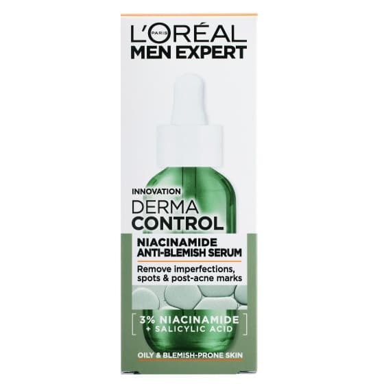 Paris Men Expert serum Derma Control Niacinamide Anti-Blemish Serum