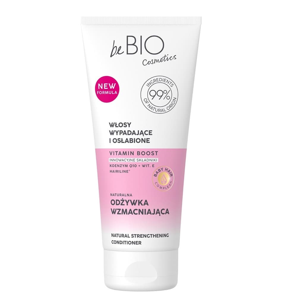 BABY HAIR COMPLEX - VITAMIN BOOST - Natural Strengthening Conditioner - Naturalna odżywka do włosów wypadających i osłabionych -