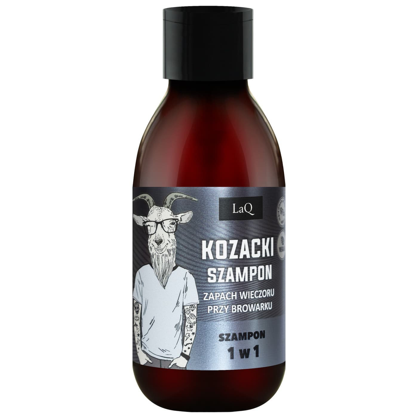 Kozioł Silver, szampon 1w1