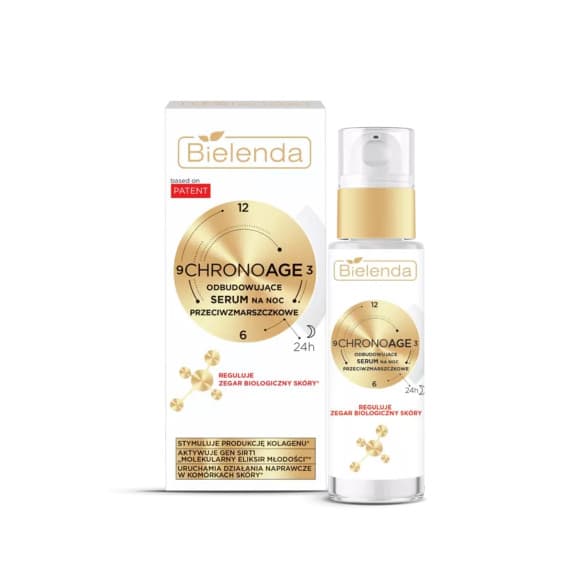 Chrono Age 24h Odbudowujące serum na noc przeciwzmarszczkowe