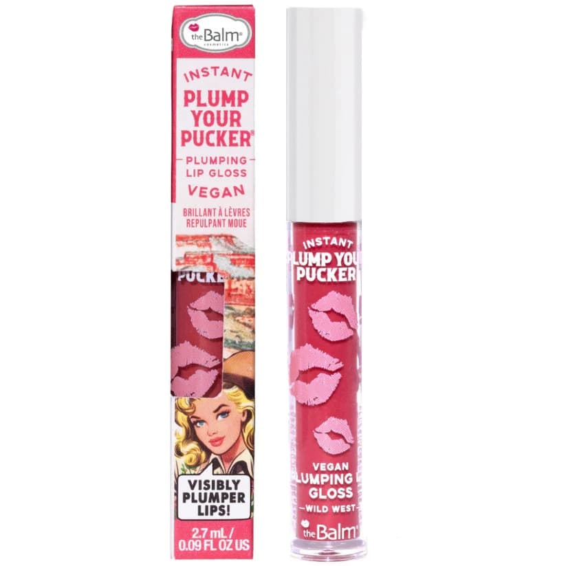 The Balm Instant Plump Your Pucker Plumping Lip Gloss błyszczyk powiększający usta Wild West